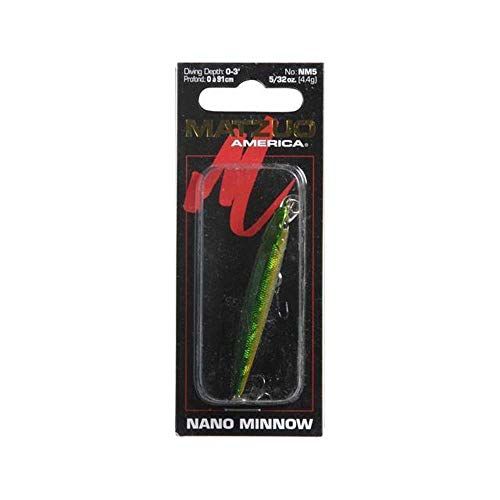Matzuo NM5-EMSHIN Nano Minnow 2 3/4&quot; Emer Shin