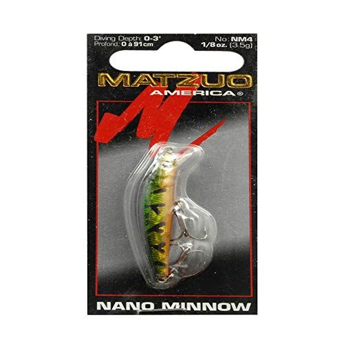 Matzuo NM4-FRT Nano Minnow 2 1/4&quot; Firetiger