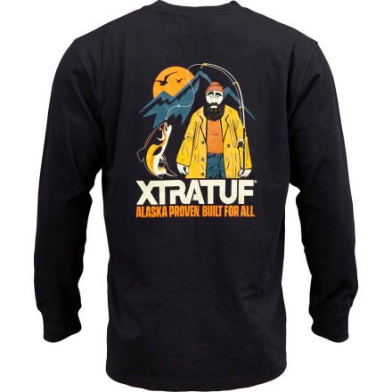 XtraTuf Men&#39;s Long Sleeve T-Shirt Black