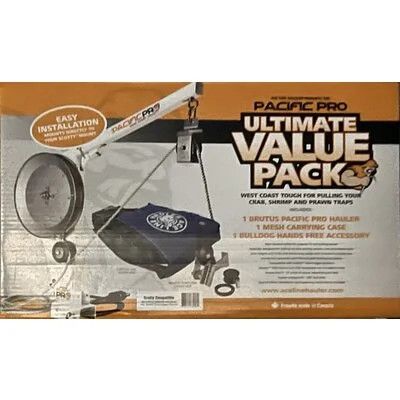 Ace Line Hauler Brutus &quot;Pacific Pro&quot; Pot Puller Value Pack - Cannon Compatible Mount