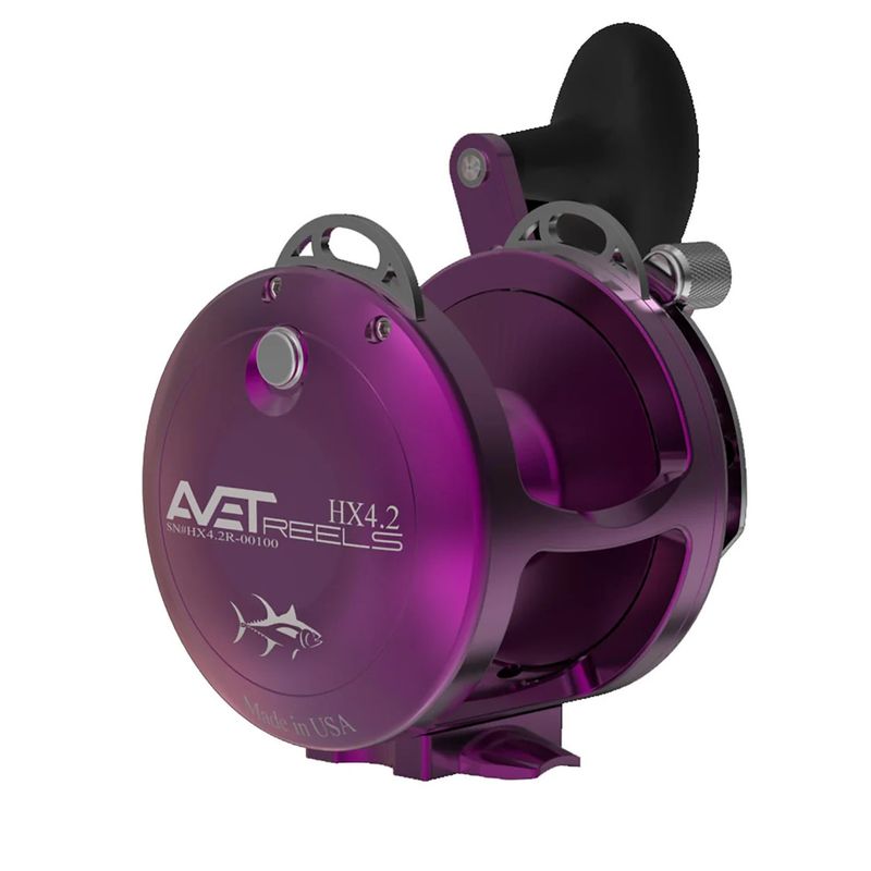 Avet 1-spd REEL HX 4.2 RH-Purple