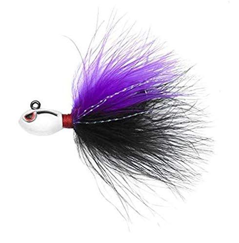 Spro Rkstar Steelhead Jig Pl/Bk/Wh 1/8