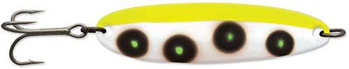 Luhr Jensen 3/4 Krocodile (Treble Hook) Blue/Chartreuse UV