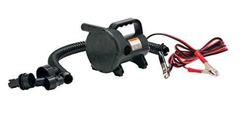Texsport Electric Air Pump for High Volume Boat Inflatables and Mattresses Inflates Deflates