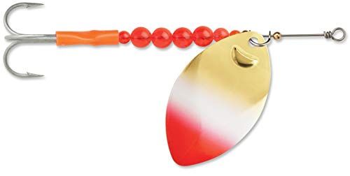 Luhr Jensen Hydro Vibe Extreme 4.5 Gold Ice Red Tip 2250-045-1714: Hydro Vibe Extreme 4.5 Gold Ice Red Tip, Gold/Red