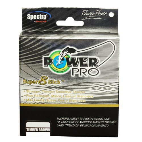 PowerPro 31100800300T Super 8 Slick Braided Fishing Line 80Lb 300