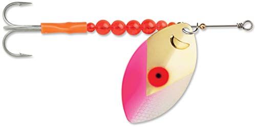 Luhr Jensen Hydro Vibe Extreme 4.5 Gold Pink/Pearl UV 2250-045-1707: Hydro Vibe Extreme 4.5 Gold Pink/Pearl UV, Pink/Pearl
