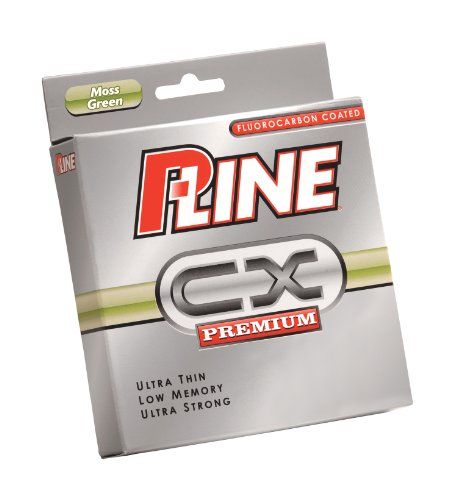 P-Line CX Premium Moss Green Fishing Line 260-300 Yard (Filler Spool)- 4LB