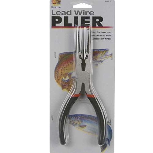 Danielson Pliers, Lead Wire 7&quot; Long-Nose, Multi, One Size