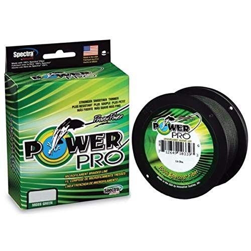 PowerPro Downrigger Fishing Cable, 200 lb/450&#39;, Moss Green