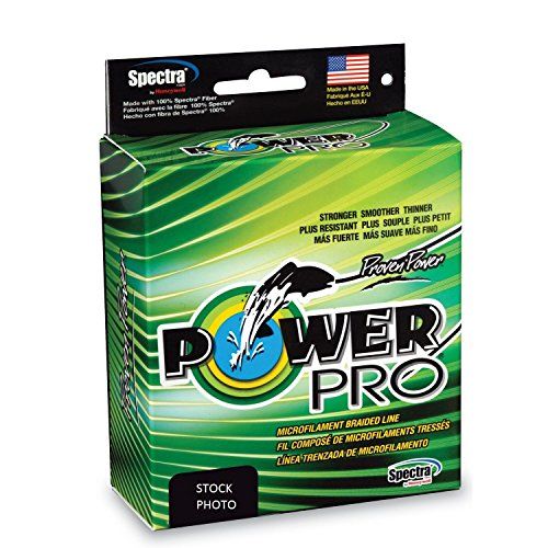 POWERPRO Braided Fishing Line 100Lb 300 Yd, Hi-Vis Yellow (21101000300Y-POP)