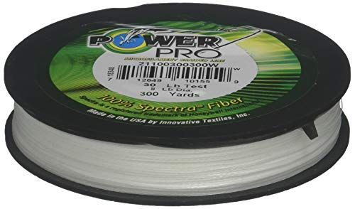 Power Pro 21100800300W Spectra Braided Fishing Line 80Lb 300 Yd