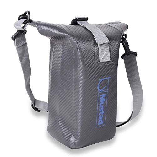 Mustad Dry Bag 60 L Dark Grey/Blue 500D Tarpaulin -Size 60 LITER
