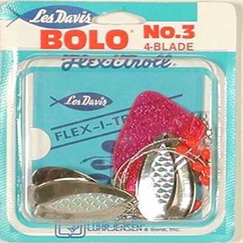 3 Bolo Flex-i-Troll Nickel/Silver Prism-Lite
