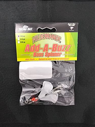 Add-A-Buzz Bass Spinner 1/8oz White