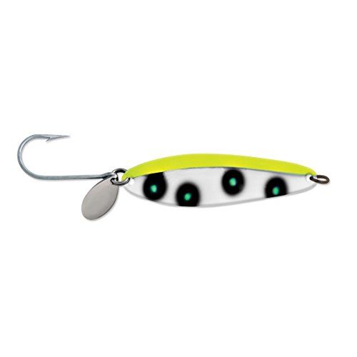 Luhr Jensen 5.0 Coyote Spoon Flo. Chartreuse/Green UV