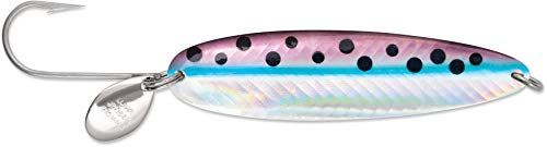 Luhr Jensen 3.5 Coyote Spoon Rainbow Trout Glow Back