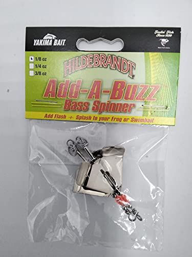 Add-A-Buzz Bass Spinner 1/8oz Nickel