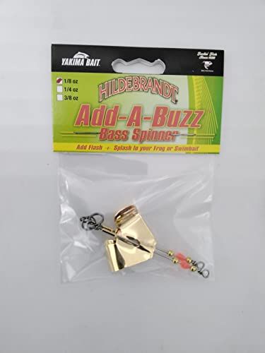 Add-A-Buzz bass Spinner 1/8oz Gold