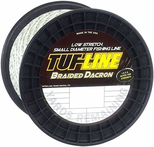 Tuf Line Dacron 300 yd Fishing Line, Green Spot, 40 lb