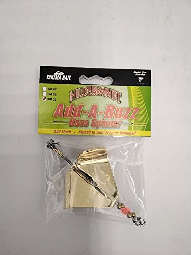 Add-A-Buzz Bass Spinner 3/8oz Gold