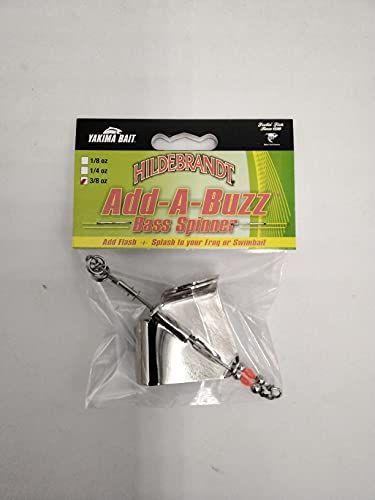 Add-A-Buzz Bass Spinner 3/8oz Nickel