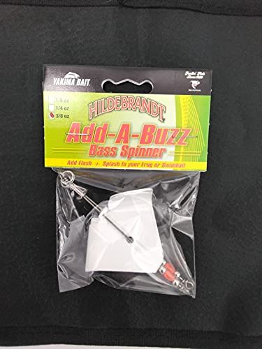 Add-A-Buzz Bass Spinner 3/8oz White