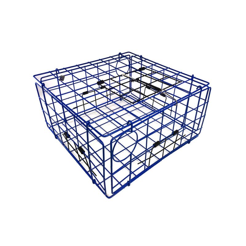 Promar Deluxe Folding Crab Trap w/Top Door 24"x22"x13" - Dungeness