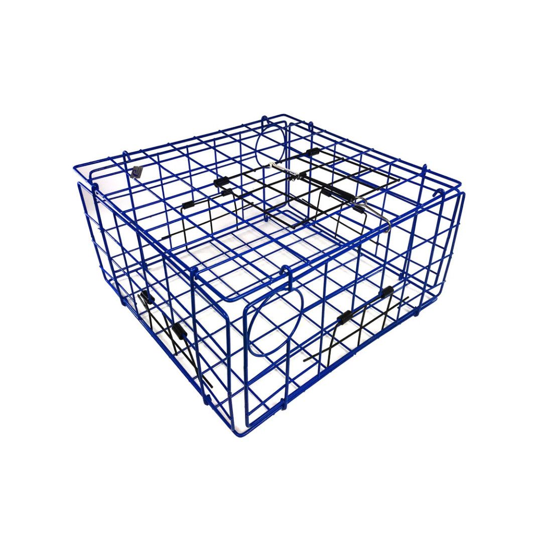 Promar Deluxe Folding Crab Trap w/Top Door 24&quot;x22&quot;x13&quot; - Dungeness