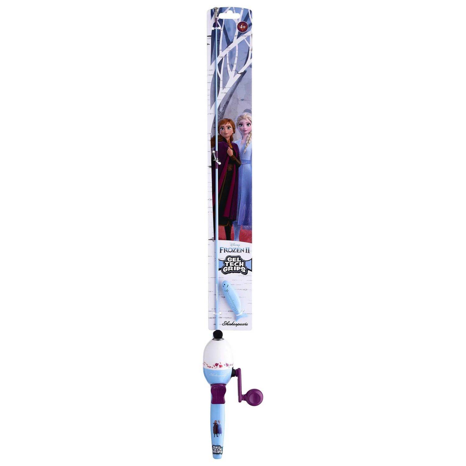 Shakespeare Beginner Kids Frozen2 Fishing Rod &amp; Reel Kit