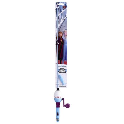 Shakespeare Beginner Kids Frozen2 Fishing Rod &amp; Reel Kit