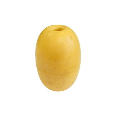 BeauMac Rope Float PVC 4.5&quot; Egg - Yellow