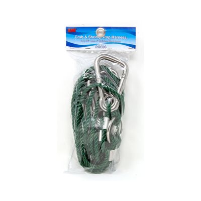 SMI Crab Pot/Shrimp Trap Harness 4-Arm 4&quot; x 36&quot; SS w/ Ringed Eye Snaps