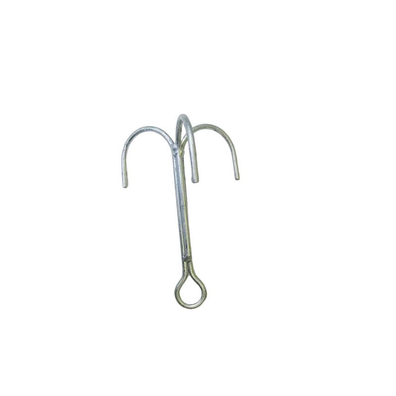 Kufa Galvanized Steel Grappling Hook 5&quot;H x 8&quot;W