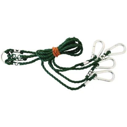 SMI Crab Pot/Shrimp Trap Harness 4-Arm 3&quot;x36&quot; w/ Ringed-Eye Plated Steel Snaps