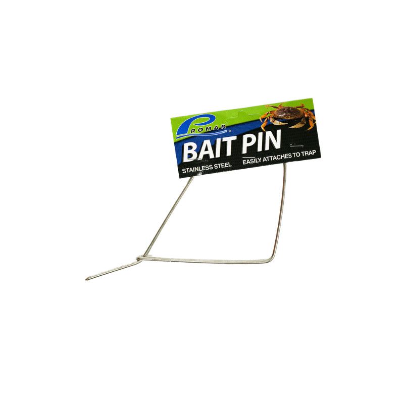 Promar Stainless Steel Bait Pin 4.5&quot;x4&quot;x3.5&quot;