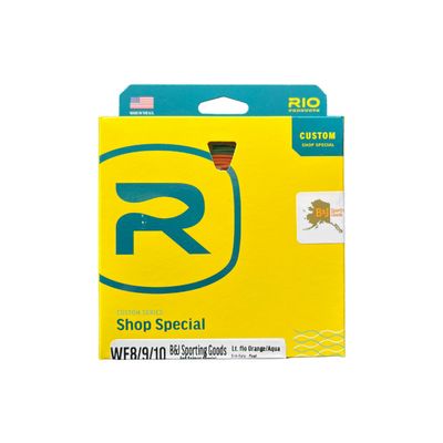 B&amp;J Red Salmon Special Fly Line WF 8/9/10wt
