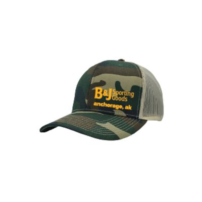 B&amp;J Trucker Hat Camo