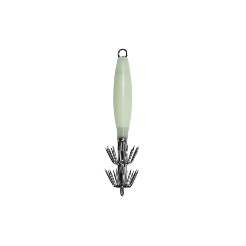 Ahi Squid Jig Hard Body 2-Hook 7.5&quot;