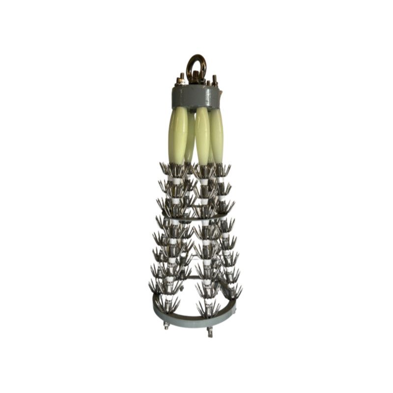 B&amp;J Giant Squid Jig Weighted Six Hook Set