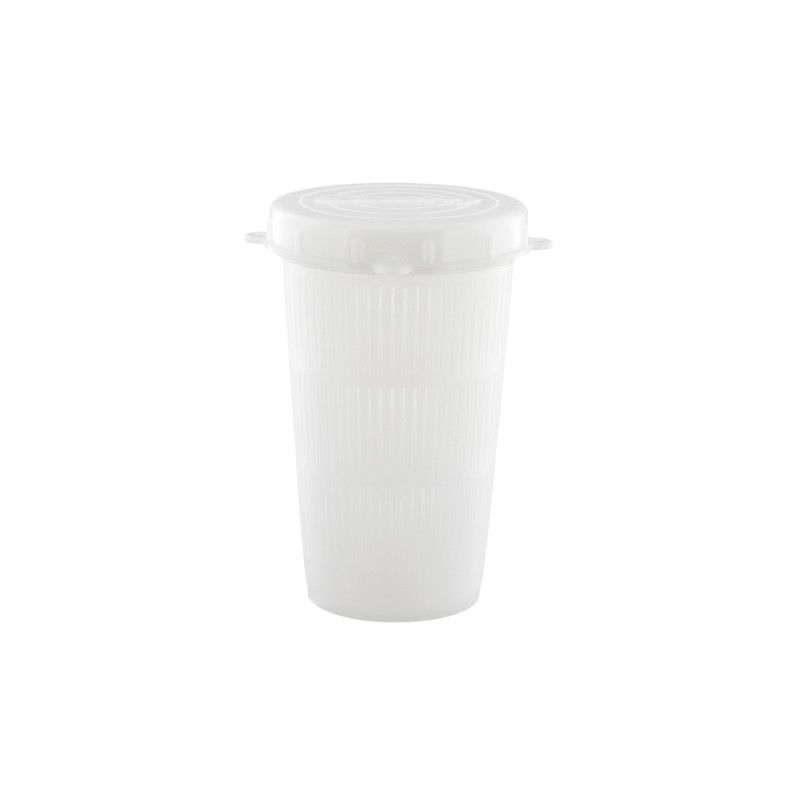 Scotty Vented Crab Diner Bait Jar w/ Lid 1lt White 671