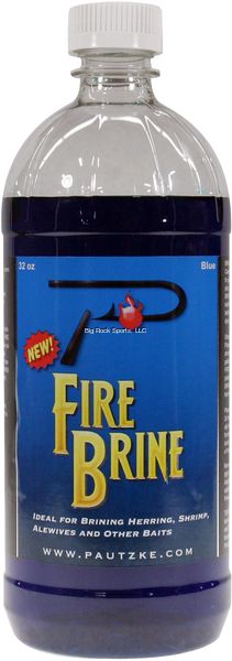 Pautzke Fire Brine 32oz, Color: Blue
