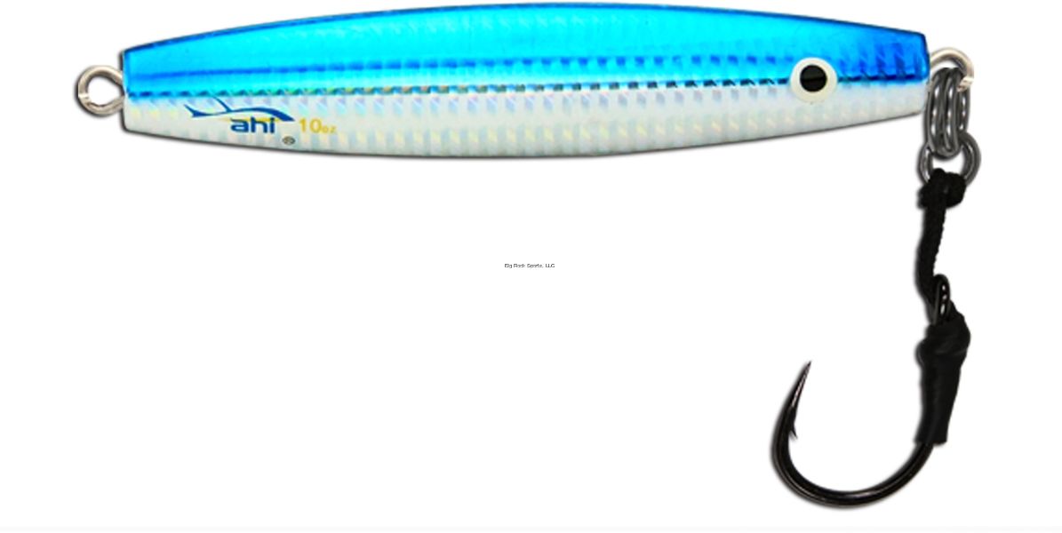 AHI Assault Diamond Jig w/Assist Hook 8oz, Color: BL
