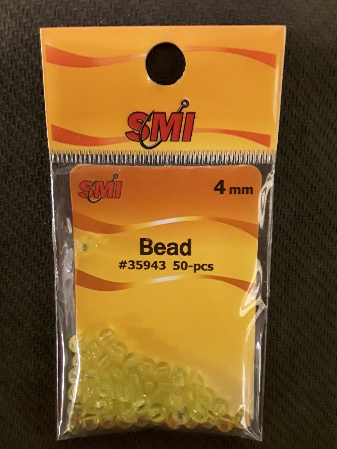 SMI Beads 4mm, Color: CHAR