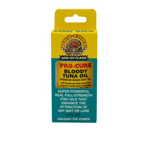 Pro-Cure Bait Scent Oil Bloody Tuna, Size: 2oz