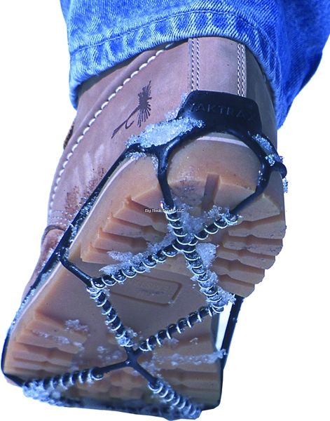 YakTrax Walk Traction Device - Coiled Metal Unisex, Color: Black, Size: S (W 6.5-10, M 5-8.5)