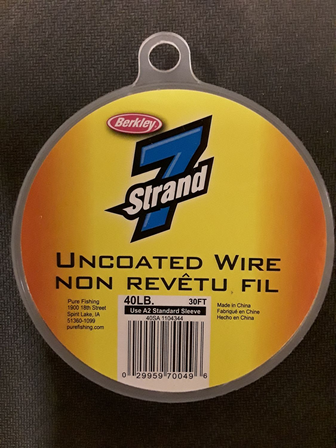 Berkley 7Strand Bronze, Size: 40