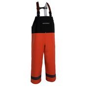 Grundens Balder Bib , Color: Orange, Size: 3XL