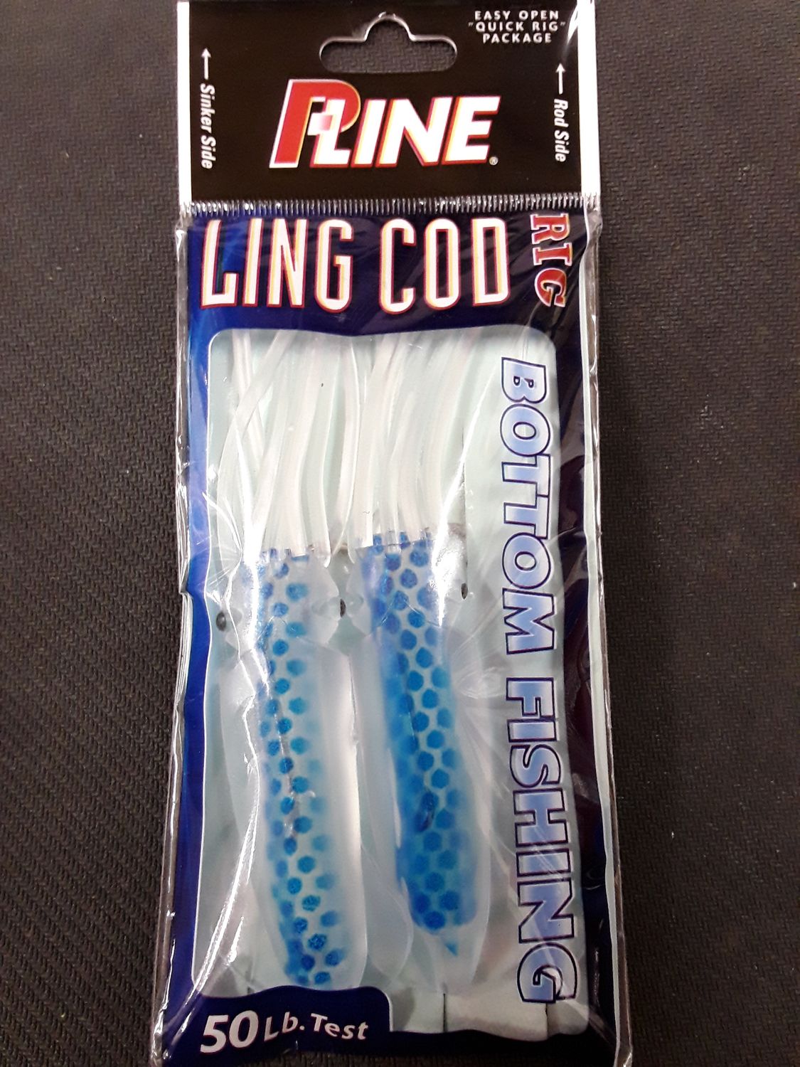 P-Line L C Squid 4.5, Color: Clr Blue Spot