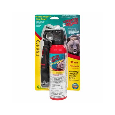Counter Assault Bear Spray w/ Holster  - 32ft 8.1oz - Sealed Blister Pack